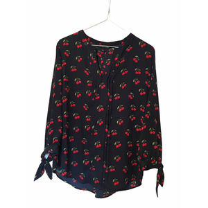 41 Hawthorn Blouse with Cherry Print
